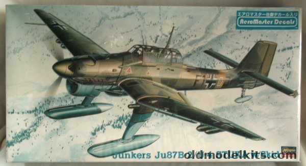 Hasegawa 1/48 Junkers Stuka Ju-87B-2/U-4 with Skid, JT111 plastic model kit